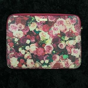 Kate spade floral laptop sleeve